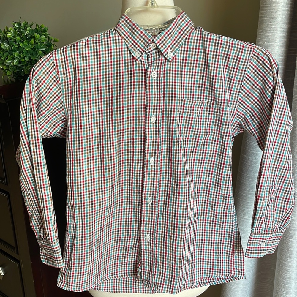 Oscar de la Renta boys 8y button down shirt